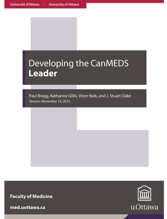 Developing the CanMEDS Leader