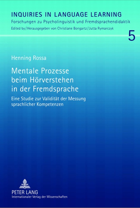 Mentale Prozesse beim Hörverstehen in der Fremdsprache