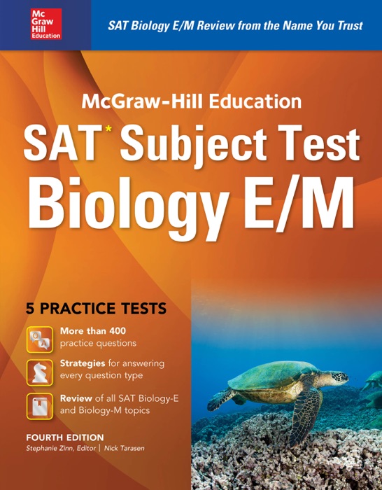 McGraw-Hill Education SAT Subject Test Biology E/M 4th Ed.