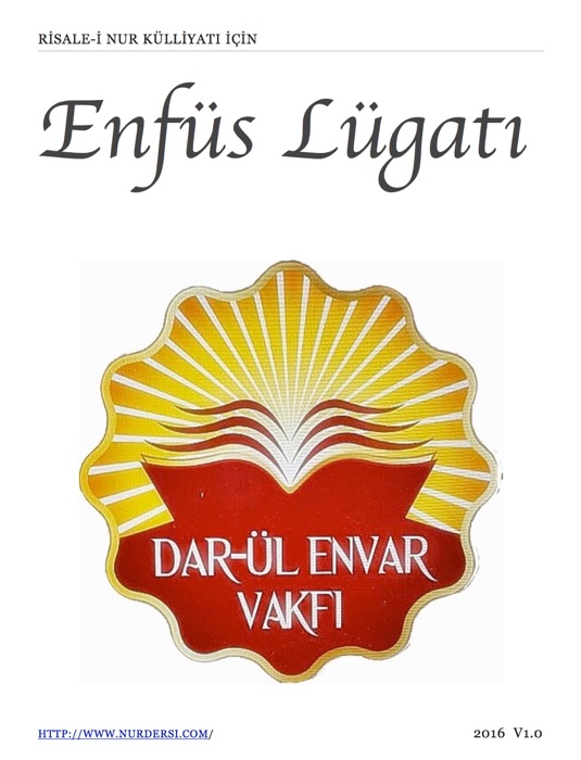 Enfüs Lügatı