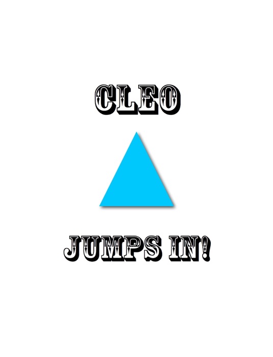 Cleo Jumps In!