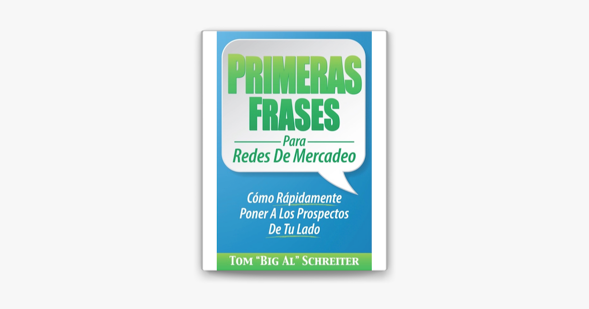 Primeras Frases Para Redes De Mercadeo en Apple Books