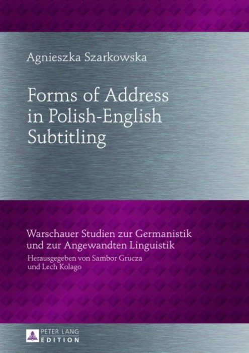 Forms of Address In Polish-English Subtitling