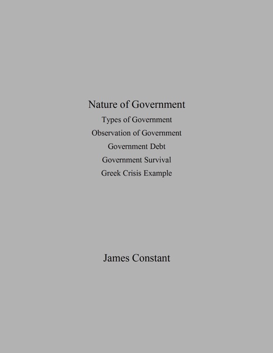 Nature of Government