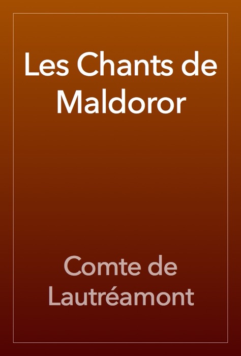 Les Chants de Maldoror