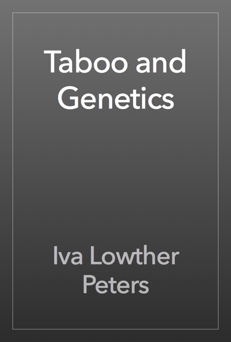 Taboo and Genetics