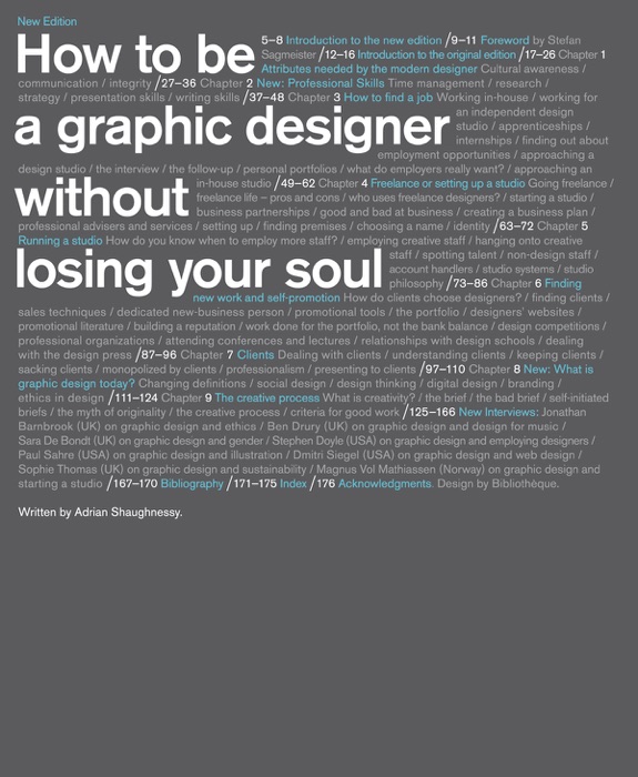 How to Be a Graphic Designer without Losing Your Soul