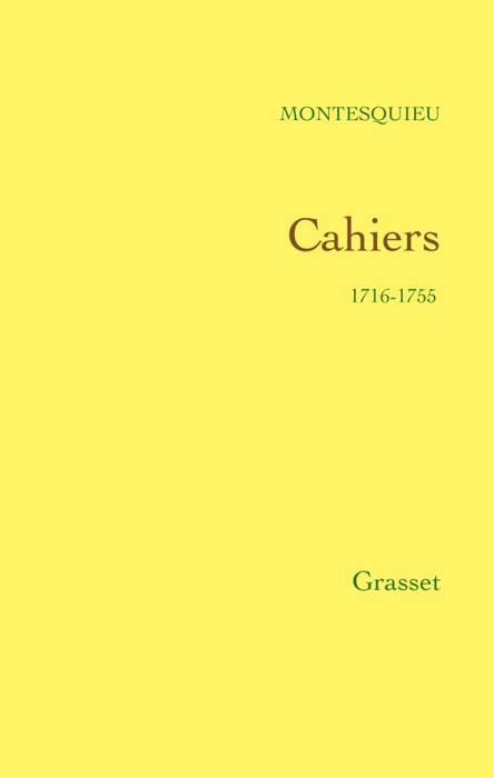 Cahiers