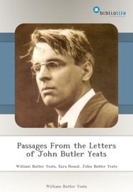 Book's Cover of Passages From the Letters of John Butler Yeats