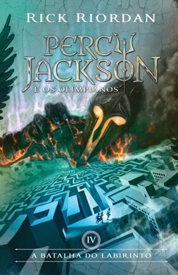 Capa do livro Percy Jackson e a Batalha do Labirinto de Rick Riordan