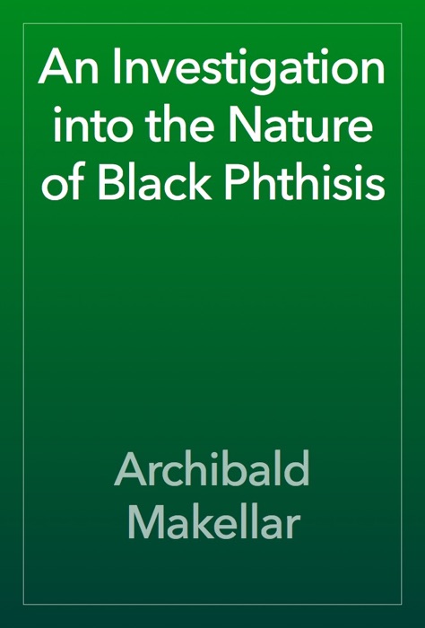 An Investigation into the Nature of Black Phthisis