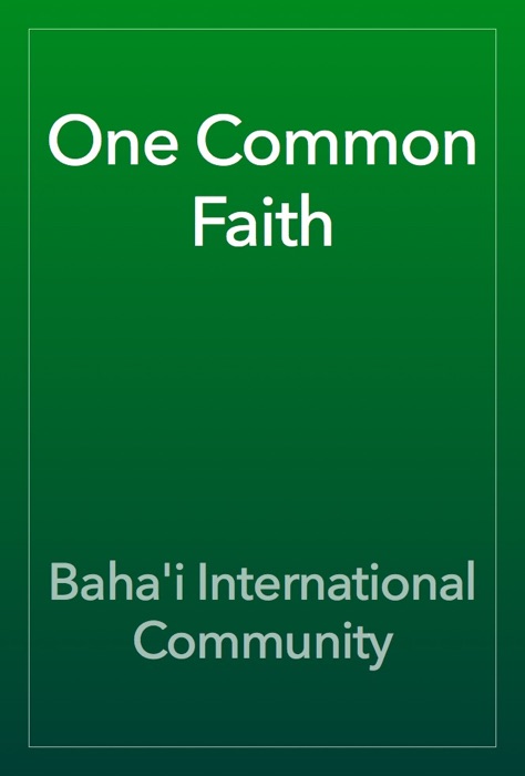 One Common Faith