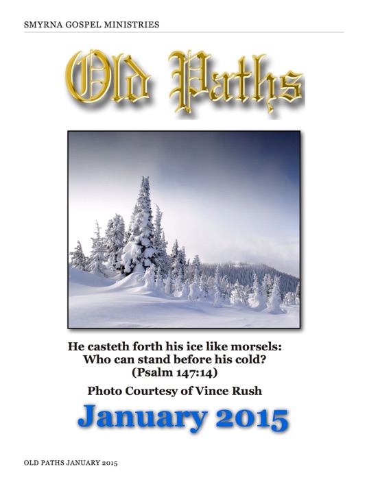 Old Paths January 2015