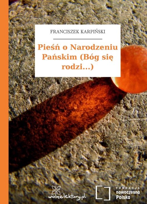 Pieśń o Narodzeniu Pańskim (Bóg się rodzi...)