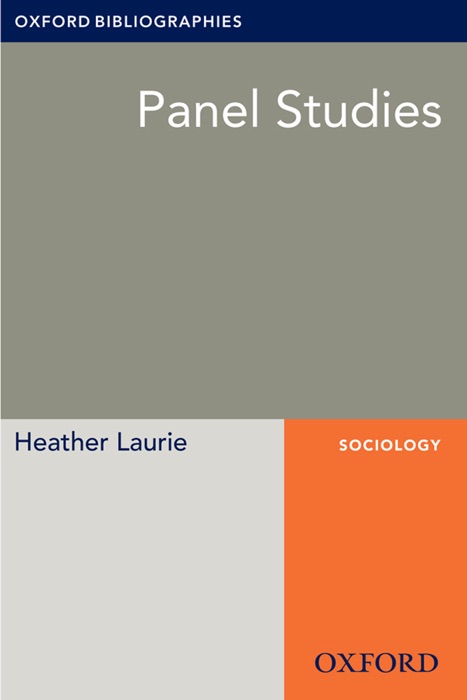 Panel Studies: Oxford Bibliographies Online Research Guide