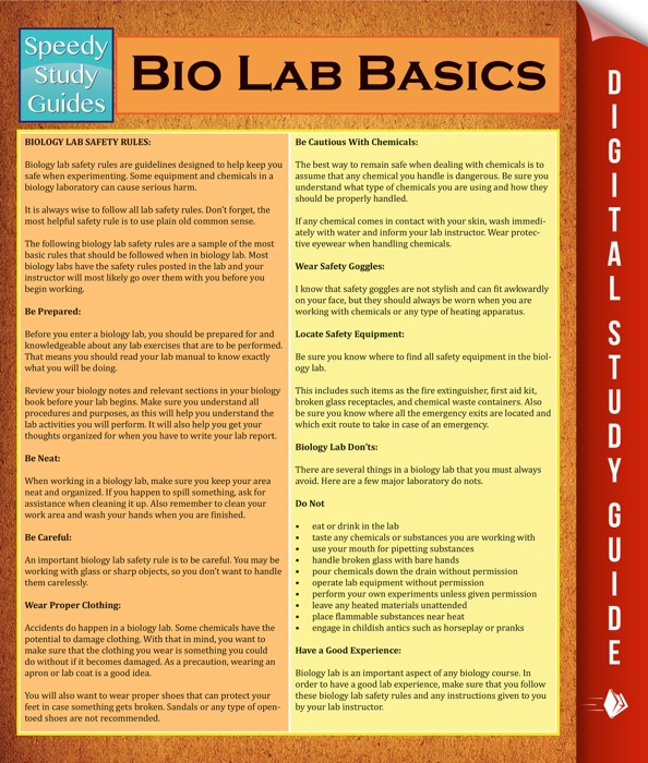 Bio Lab Basics