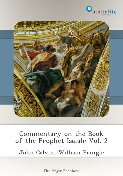 Commentary on the Book of the Prophet Isaiah: Vol. 2