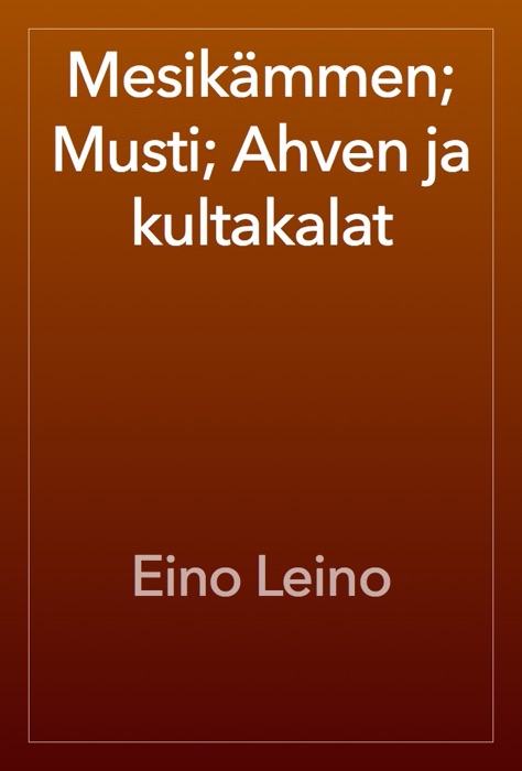 Mesikämmen; Musti; Ahven ja kultakalat