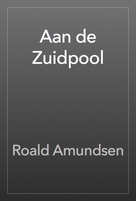 Aan de Zuidpool