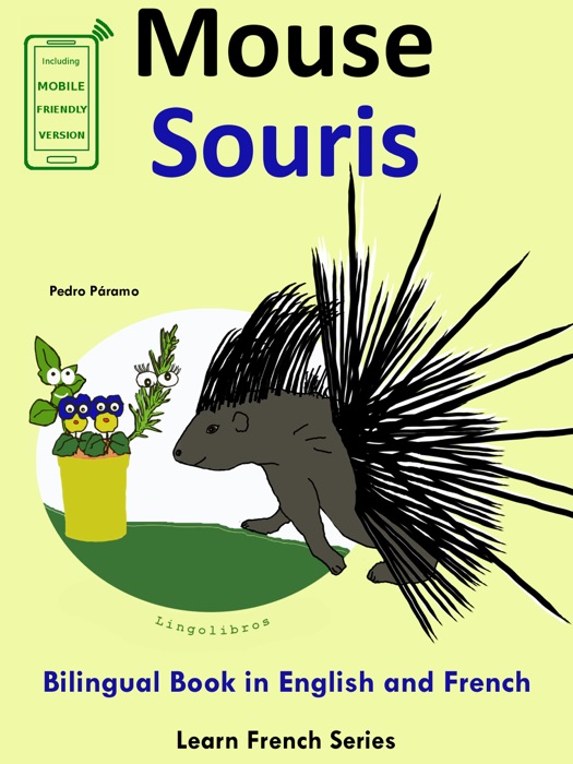 Learn French: French for Kids. Bilingual Book in English and French: Mouse - Souris.