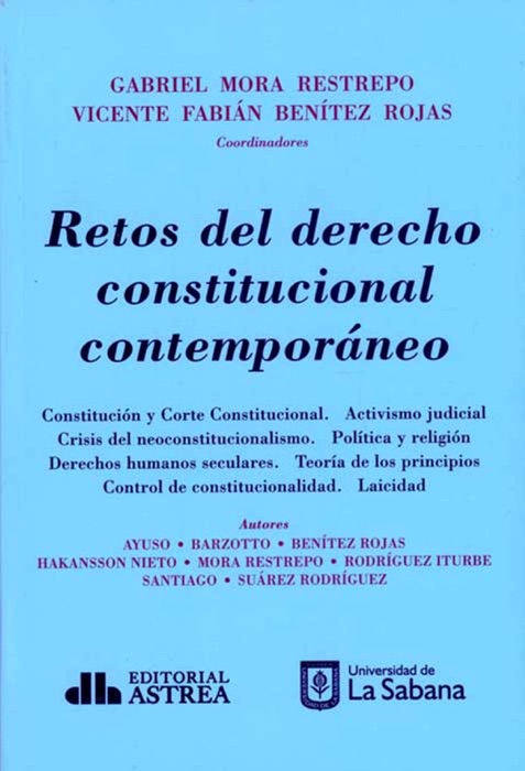 Retos del derecho constitucional contemporáneo