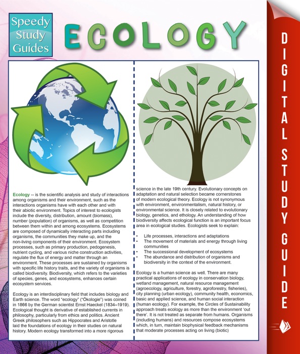 Ecology (Speedy Study Guides)