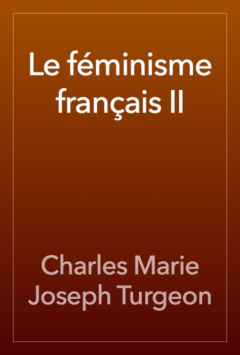 Le féminisme français II