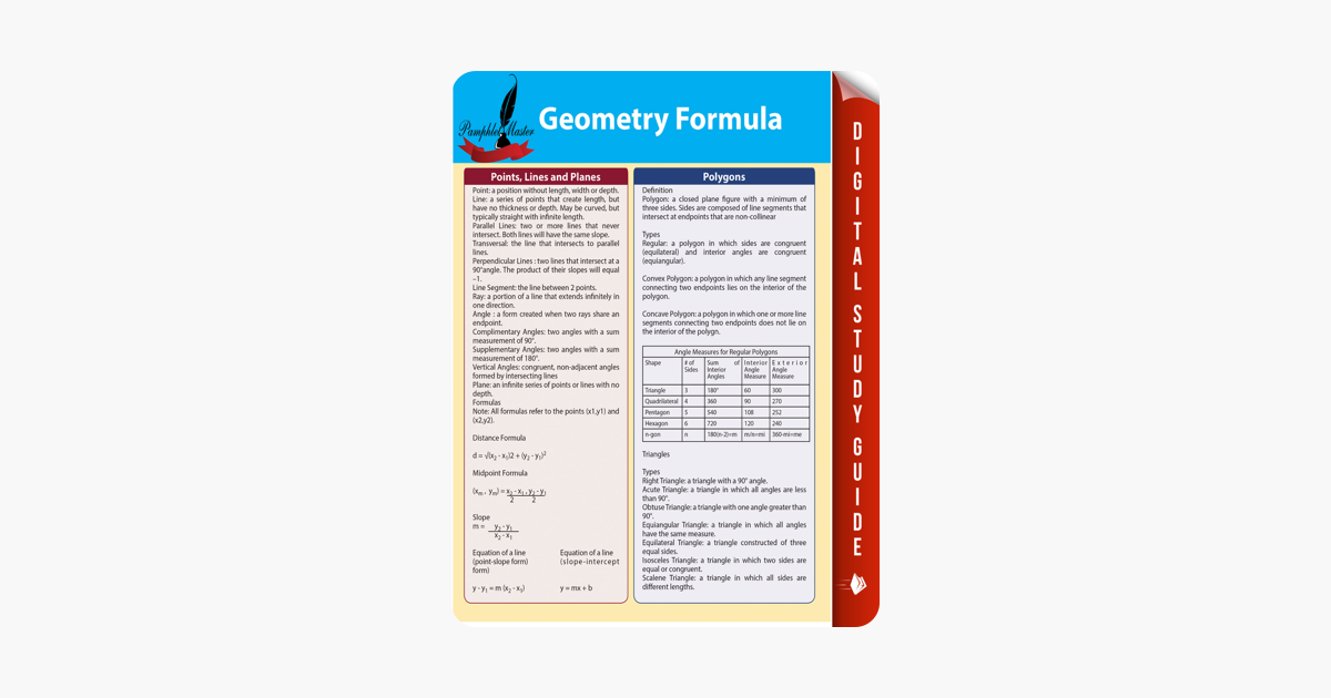 Geometry Formula - 