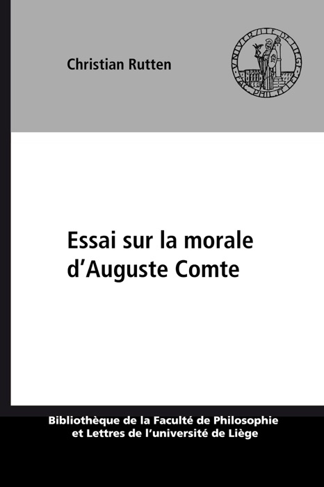 Essai sur la morale d’Auguste Comte