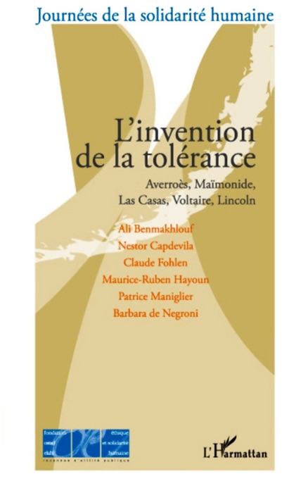 L’invention de la tolérance