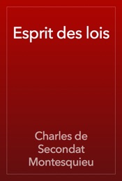 Download Esprit des lois