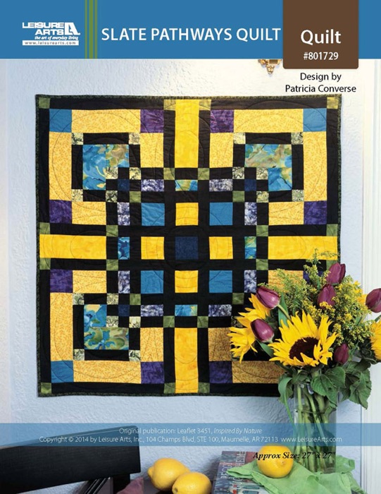 Slate Pathways Quilt ePattern