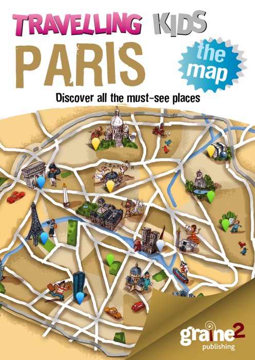 Paris Map - Travelling Kids