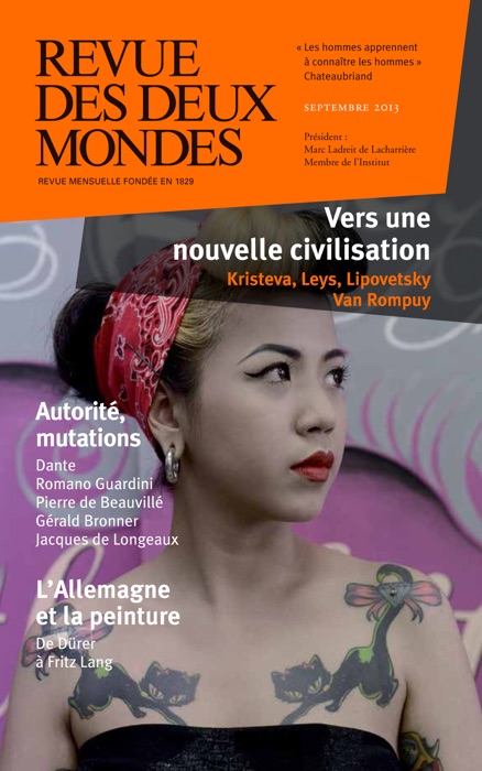 Revue des deux mondes septembre 2013