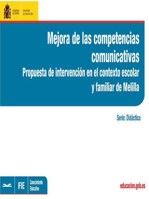 Mejora de las competencias comunicativas