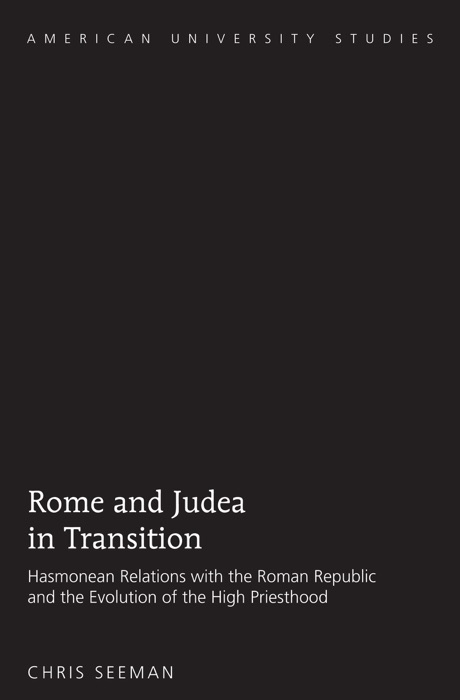 Rome and Judea in Transition