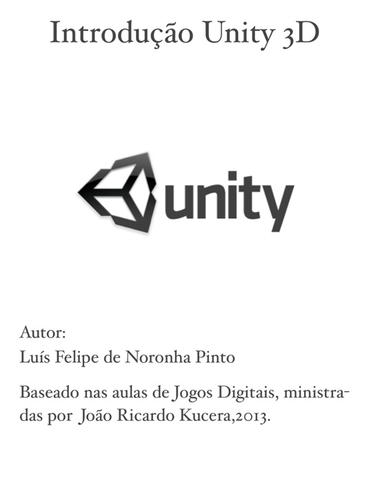 Introdução Unity 3D