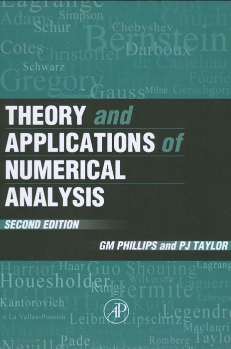 Theory and Applications of Numerical Analysis