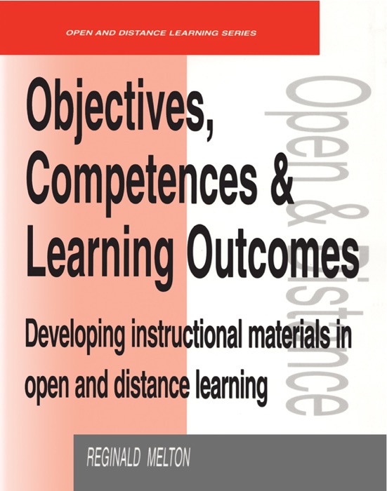 Objectives, Competencies and Learning Outcomes