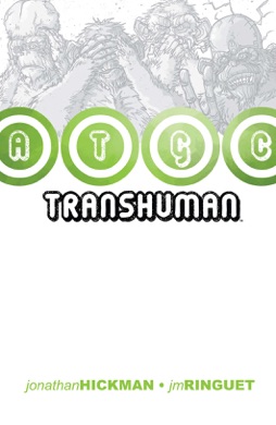 Capa do livro Transhuman de Jonathan Hickman
