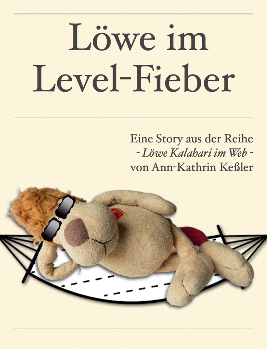 Löwe im Level-Fieber