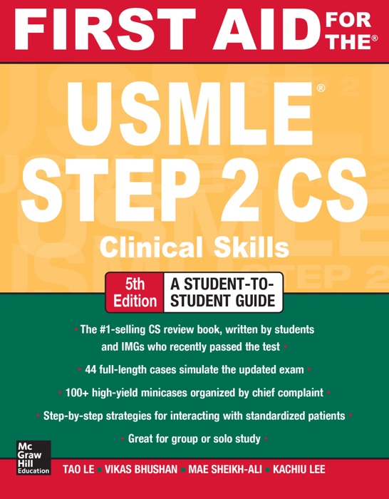 First Aid for the USMLE Step 2 CS, Fifth Edition