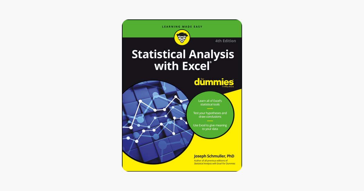 Statistical Analysis With Excel For Dummies - 