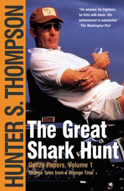 Capa do livro The Great Shark Hunt de Hunter S. Thompson