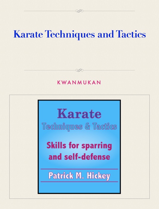 Karate Techniques and Tactics