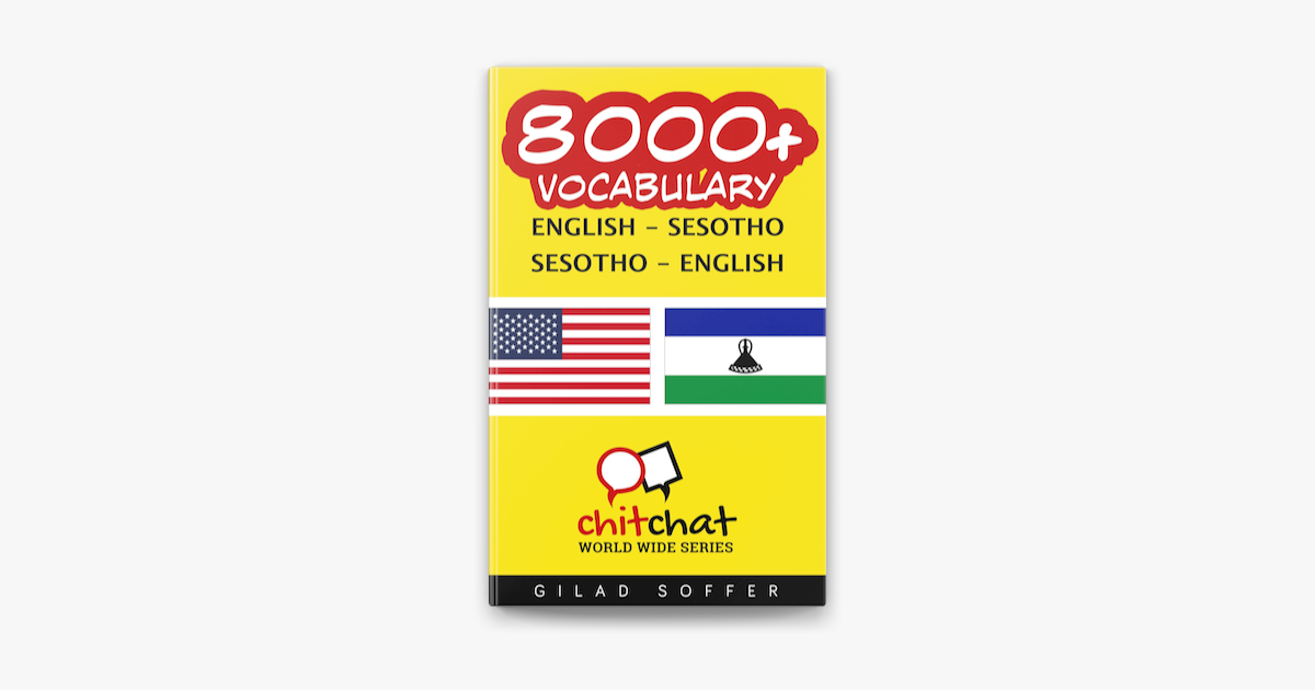 8000 English Sesotho Sesotho English Vocabulary On Apple Books