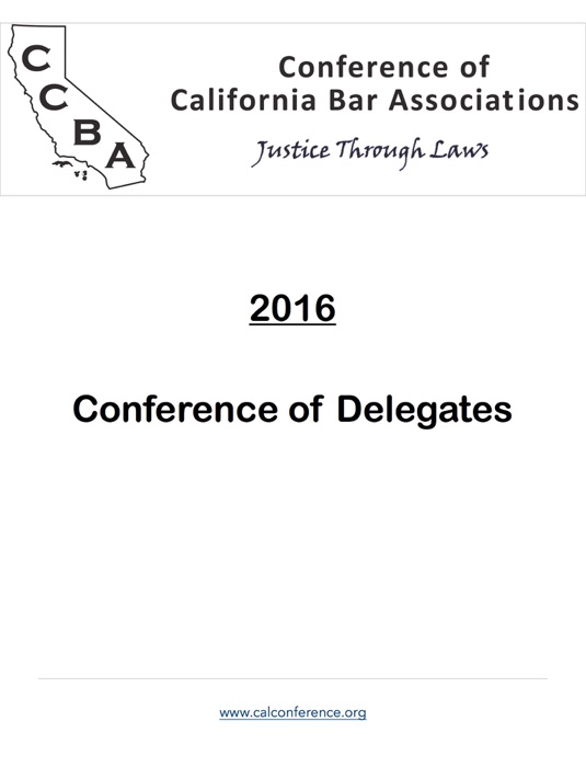 Conference of Delegates 2016