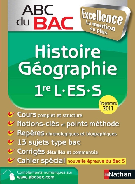 Abc Du Bac Excellence Histoire Géographie 1re Less By Alain Rajot Georges Riggi On Apple Books - 