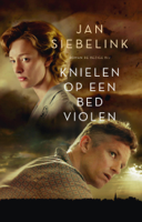 Jan Siebelink - Knielen op een bed violen artwork