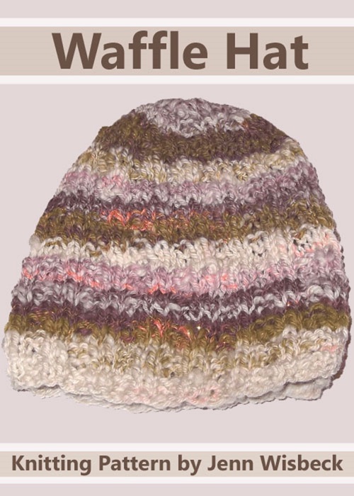 Waffle Hat Baby Knitting Pattern